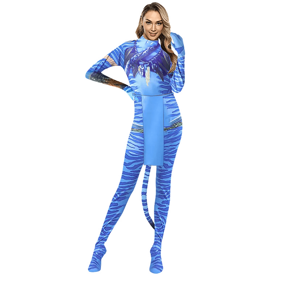 Premium Avatar Costume Cosplay Alien Jumpsuit For Couples - ToylandEU