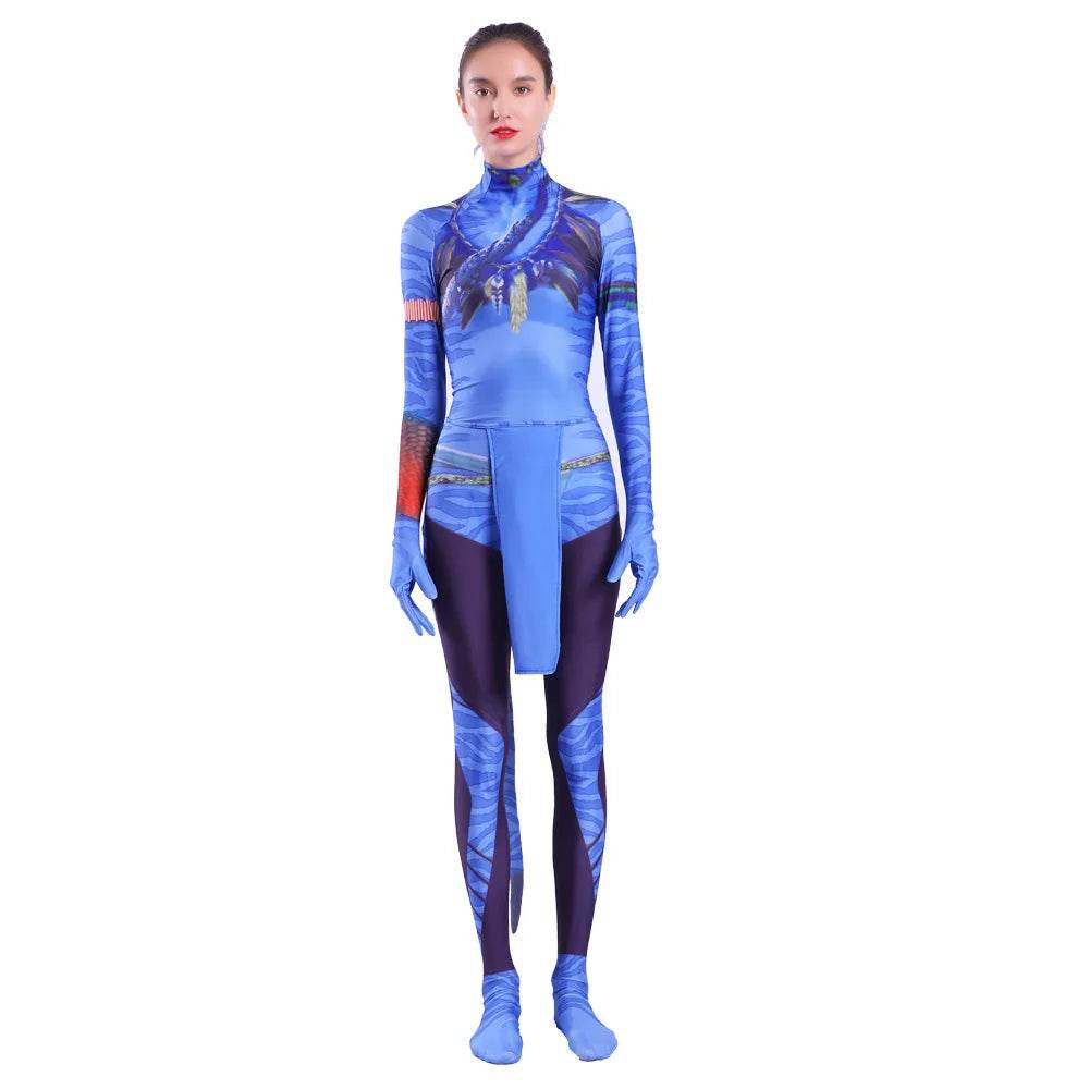 Premium Avatar Costume Cosplay Alien Jumpsuit For Couples - ToylandEU
