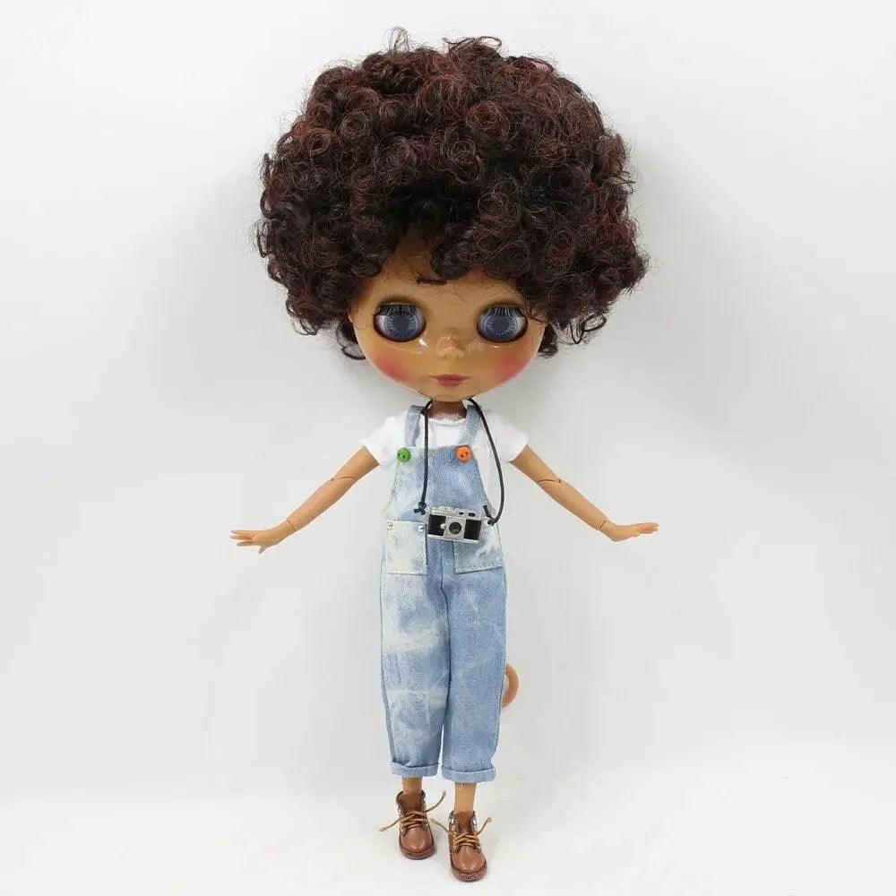  Premium BJD Doll 1 Sixth Glossy Dark Skin Toyland EU -  ToylandEU™