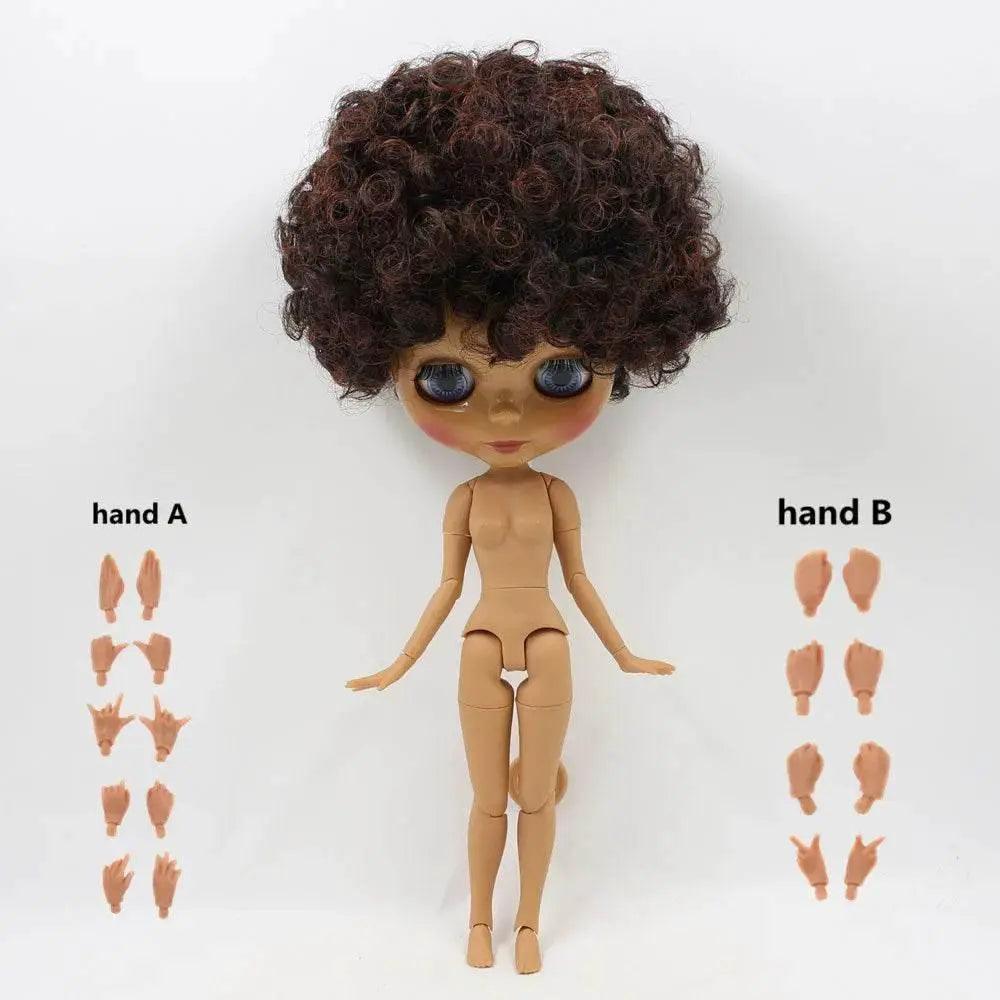  Premium BJD Doll 1 Sixth Glossy Dark Skin Toyland EU -  ToylandEU™
