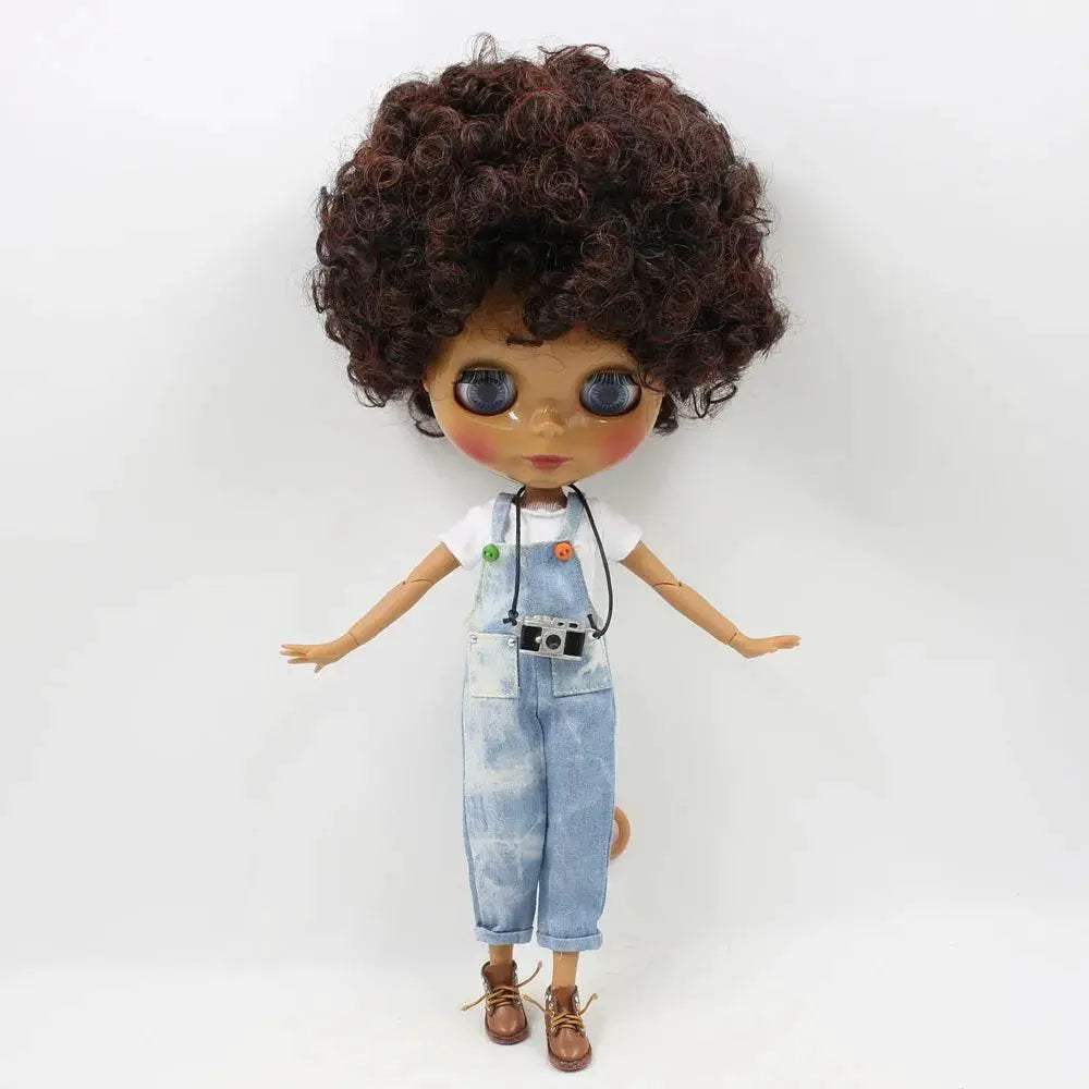  Premium BJD Doll 1 Sixth Glossy Dark Skin Toyland EU -  ToylandEU™