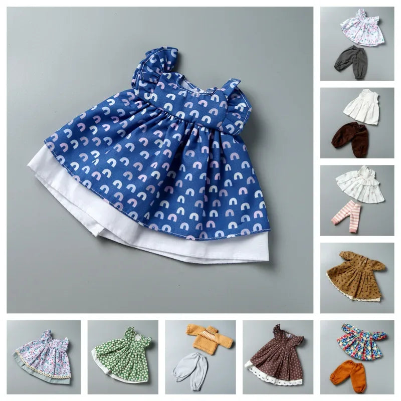 Premium BJD Doll Clothes 30cm Dresses For BJD Doll Collectors - ToylandEU