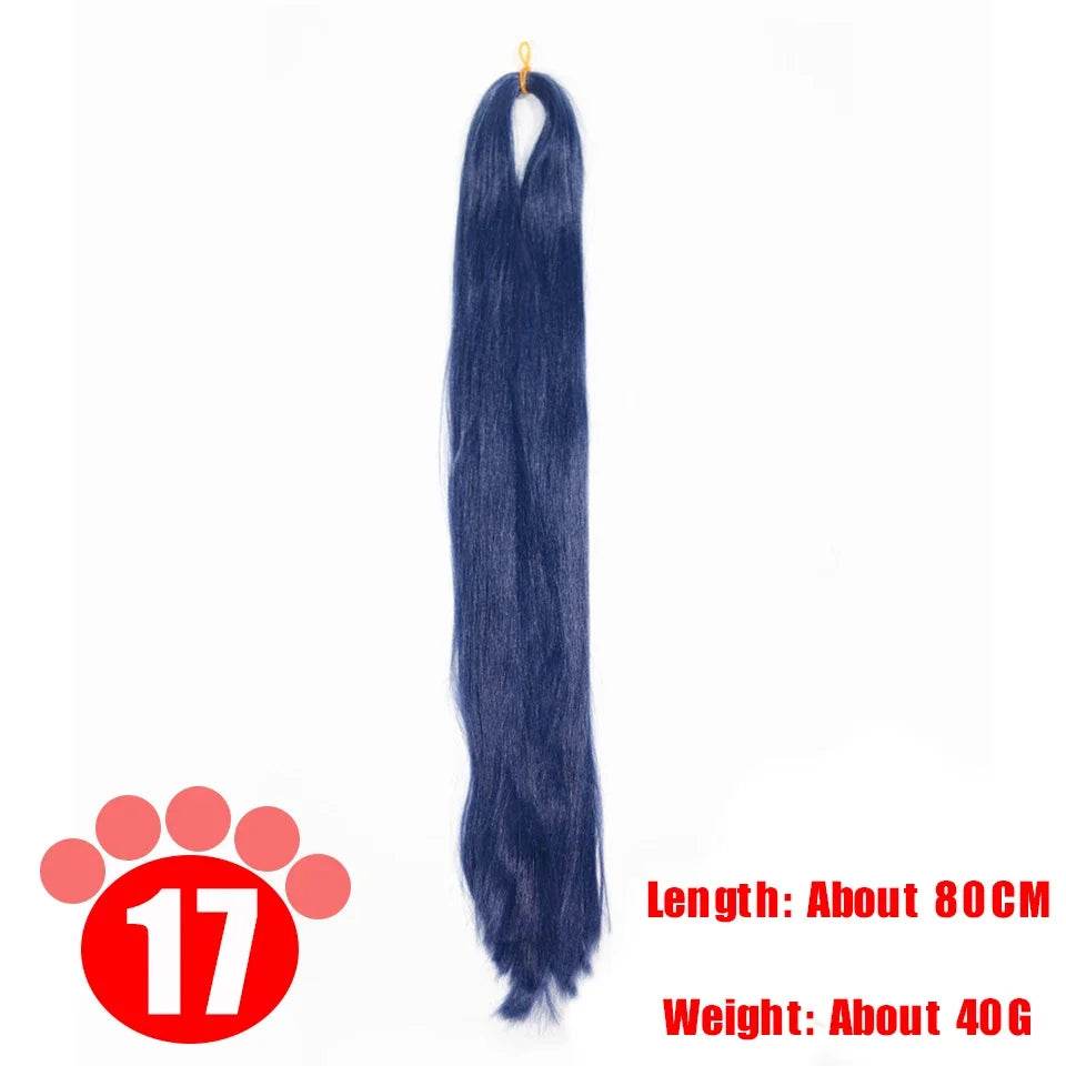 Premium BJD SD Doll Wig Milk Silk 80CM Anti Mohair For Dolls - ToylandEU