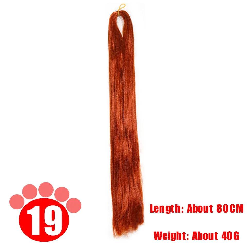 Premium BJD SD Doll Wig Milk Silk 80CM Anti Mohair For Dolls - ToylandEU