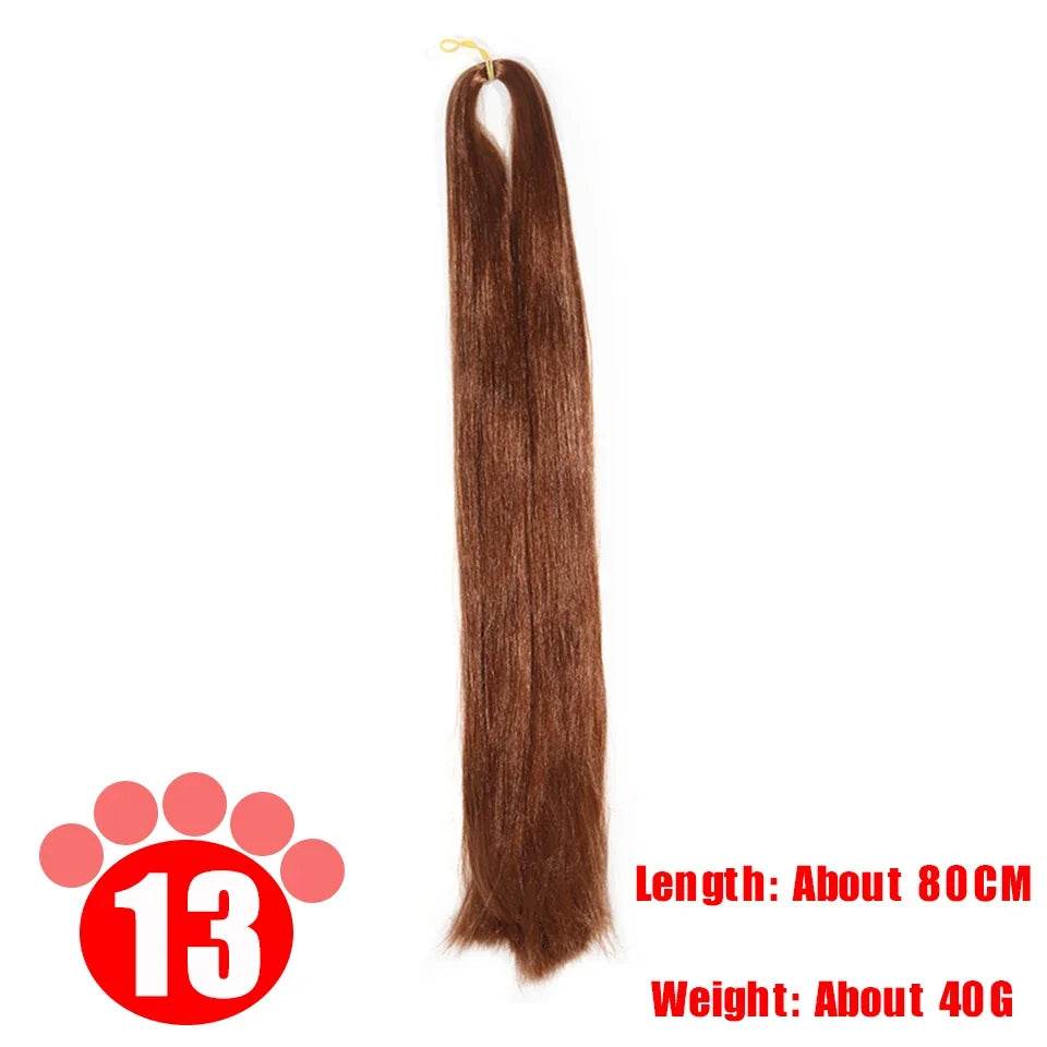 Premium BJD SD Doll Wig Milk Silk 80CM Anti Mohair For Dolls - ToylandEU