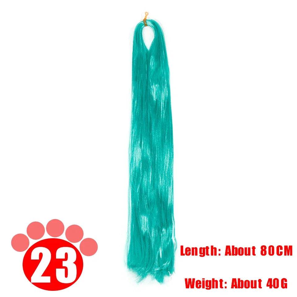 Premium BJD SD Doll Wig Milk Silk 80CM Anti Mohair For Dolls - ToylandEU