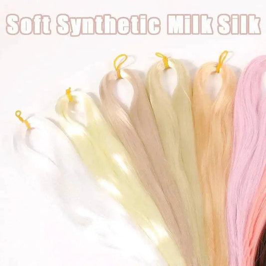  Premium BJD SD Doll Wig Milk Silk 80CM Toyland EU -  ToylandEU™