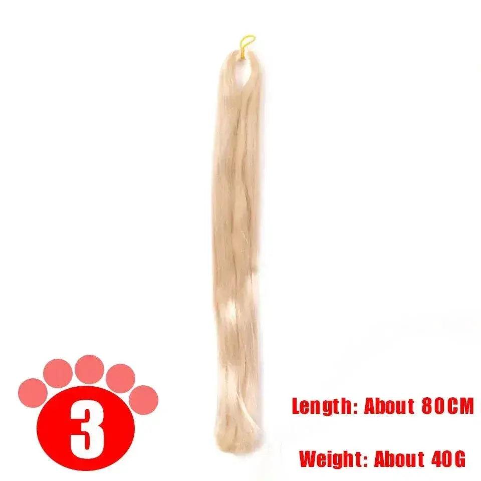  Premium BJD SD Doll Wig Milk Silk 80CM Toyland EU -  ToylandEU™
