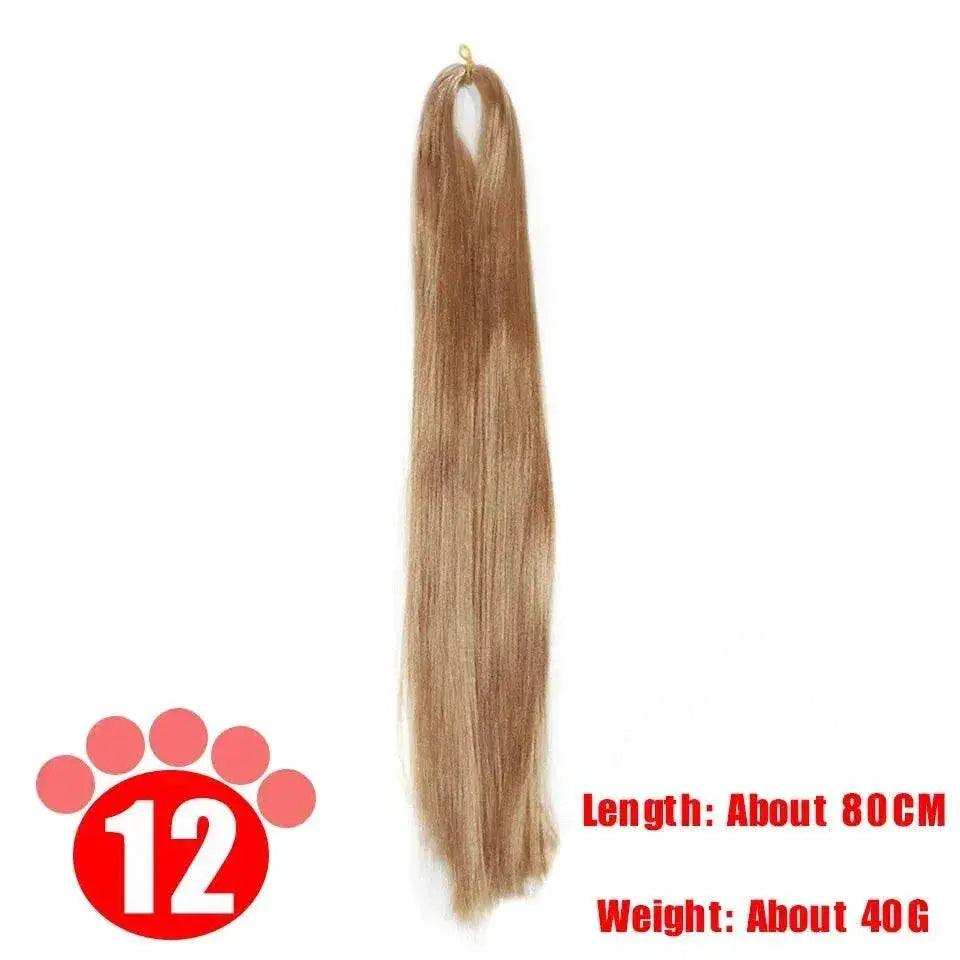  Premium BJD SD Doll Wig Milk Silk 80CM Toyland EU -  ToylandEU™