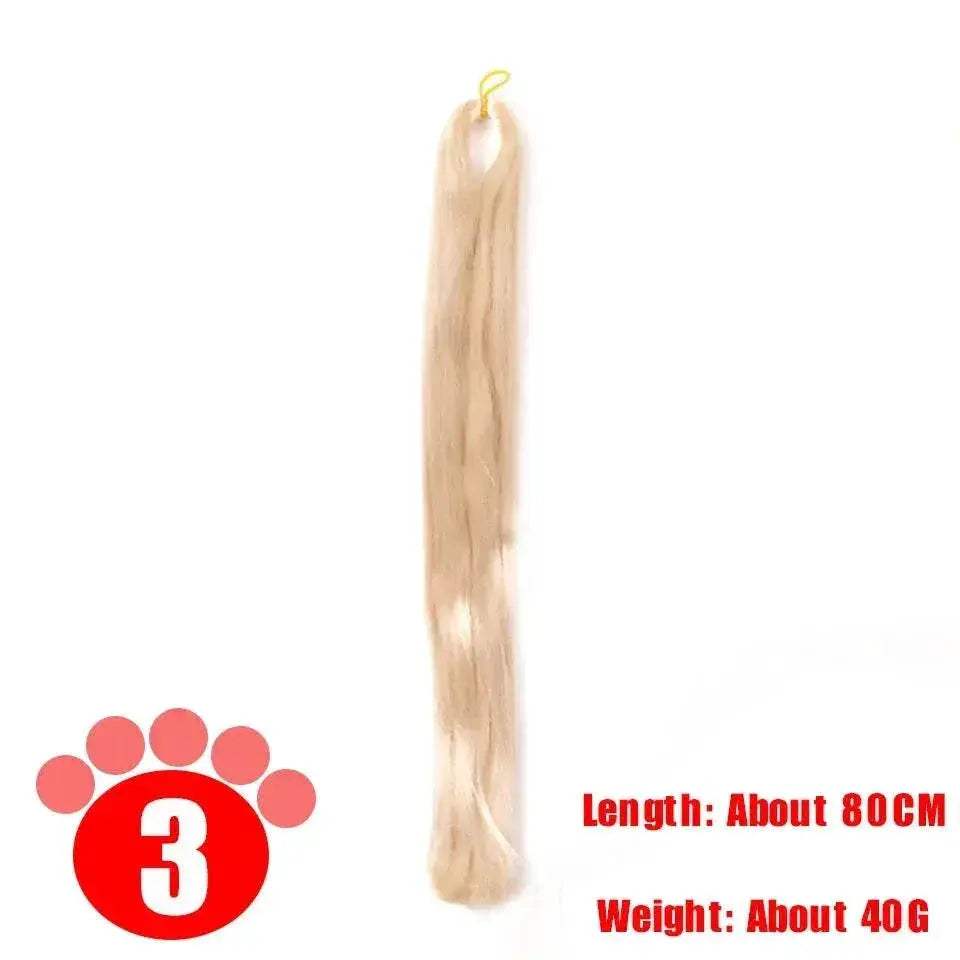  Premium BJD SD Doll Wig Milk Silk 80CM Toyland EU -  ToylandEU™