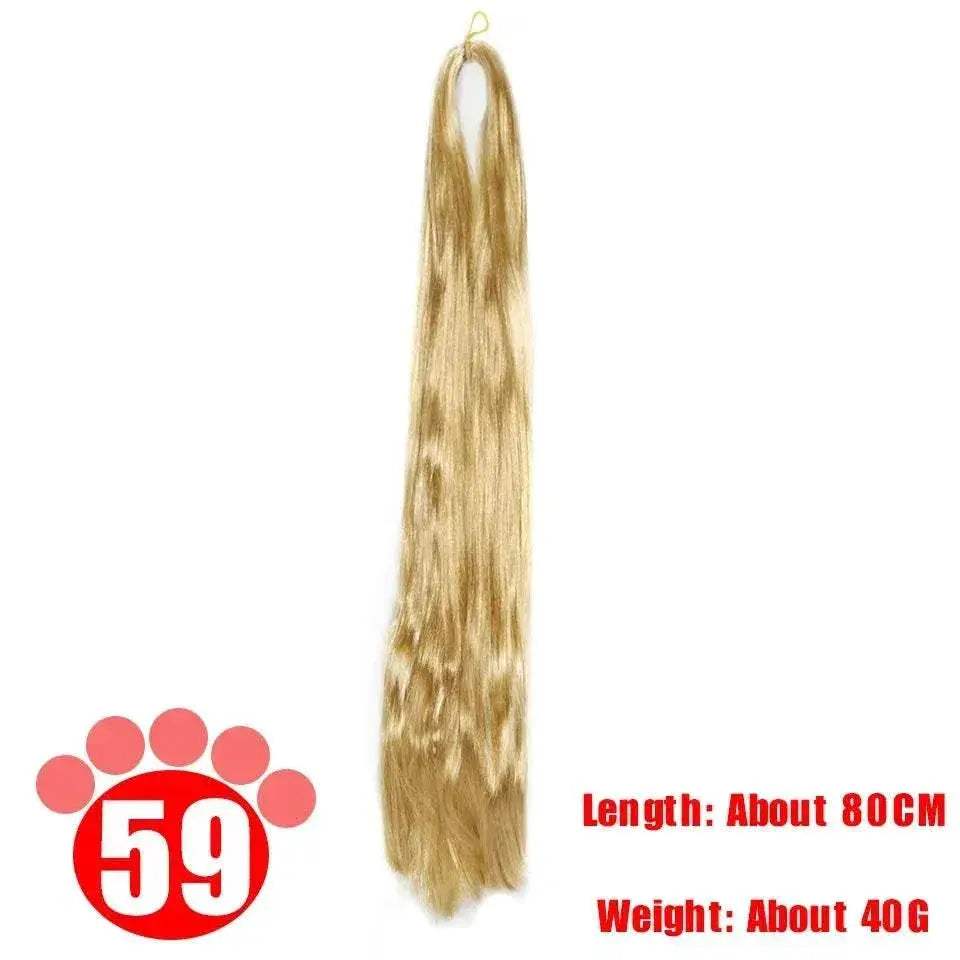  Premium BJD SD Doll Wig Milk Silk 80CM Toyland EU -  ToylandEU™