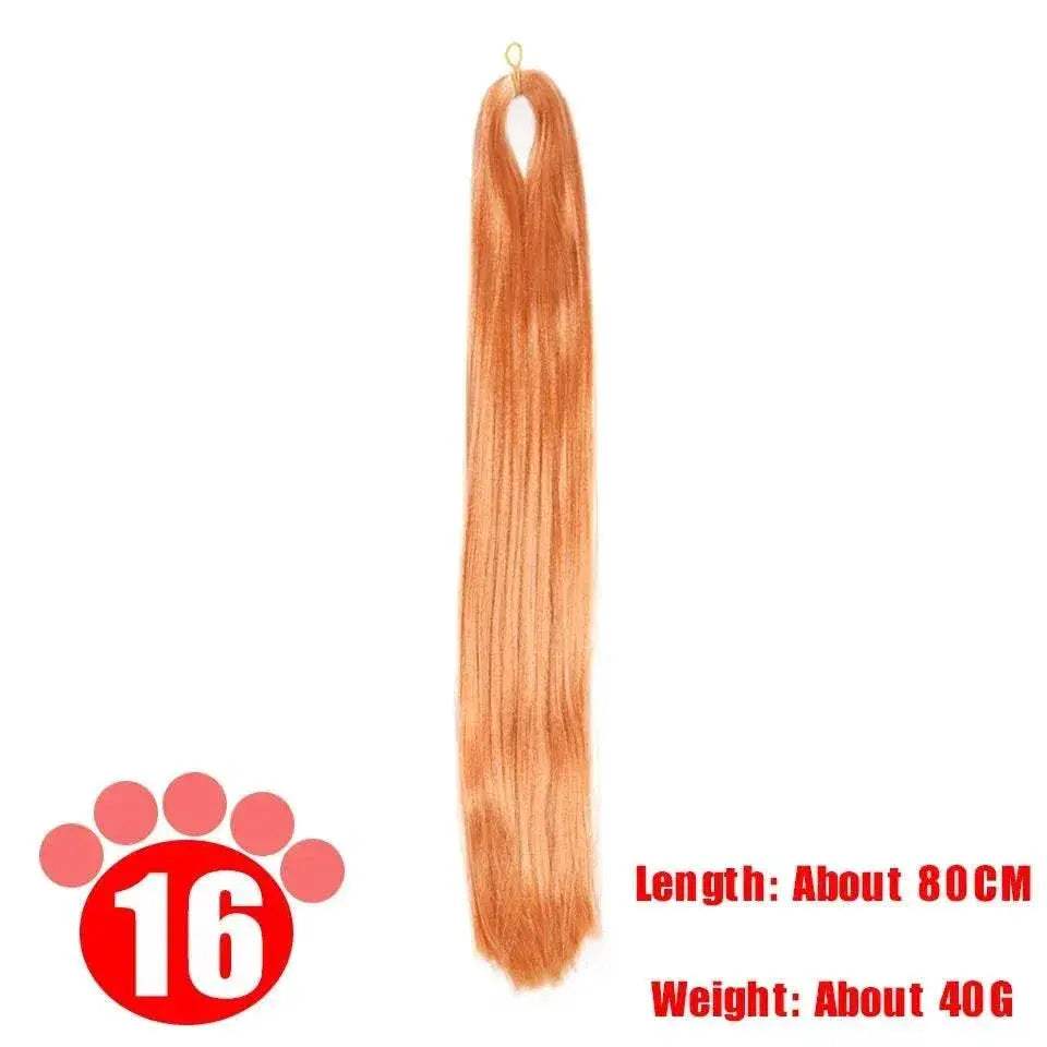  Premium BJD SD Doll Wig Milk Silk 80CM Toyland EU -  ToylandEU™
