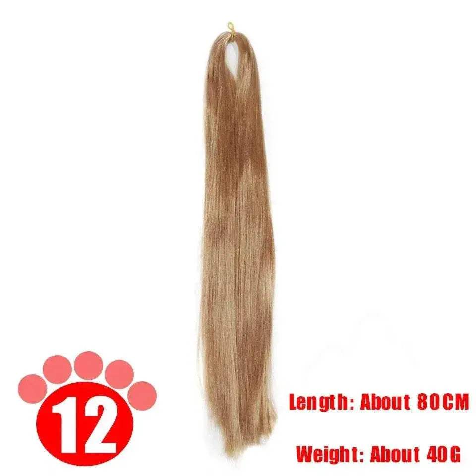  Premium BJD SD Doll Wig Milk Silk 80CM Toyland EU -  ToylandEU™