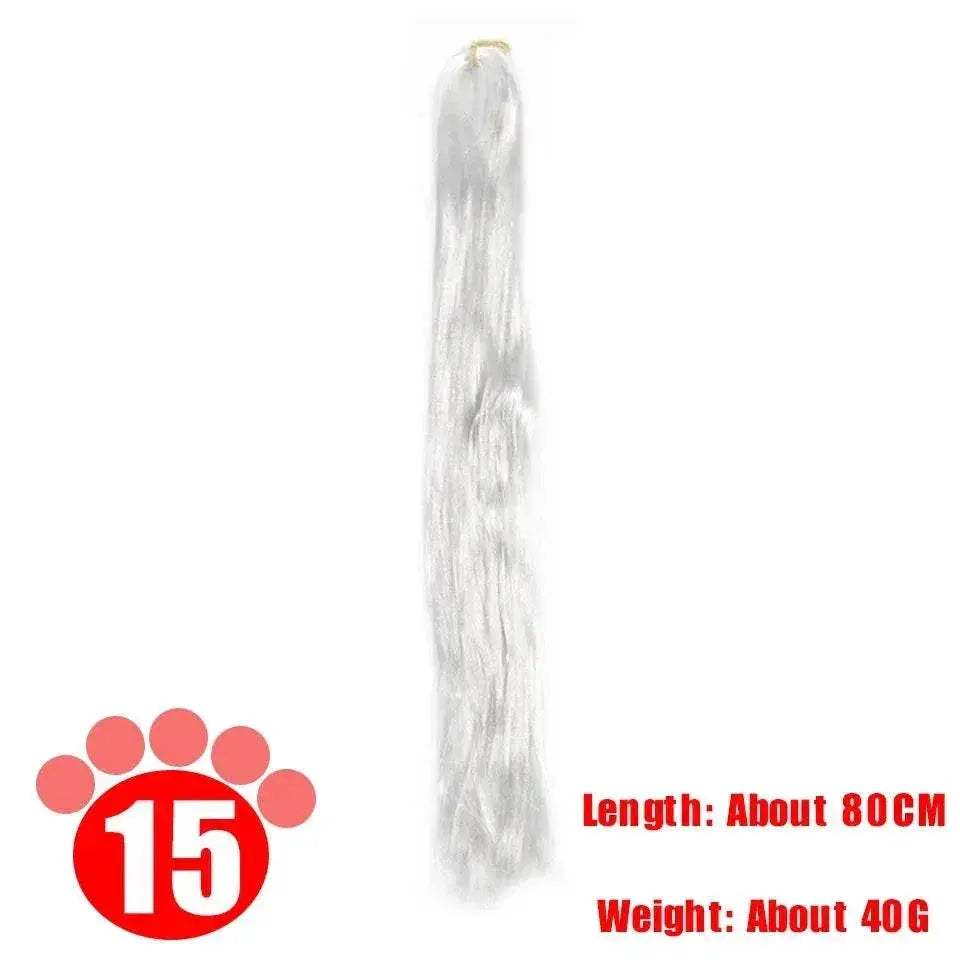  Premium BJD SD Doll Wig Milk Silk 80CM Toyland EU -  ToylandEU™