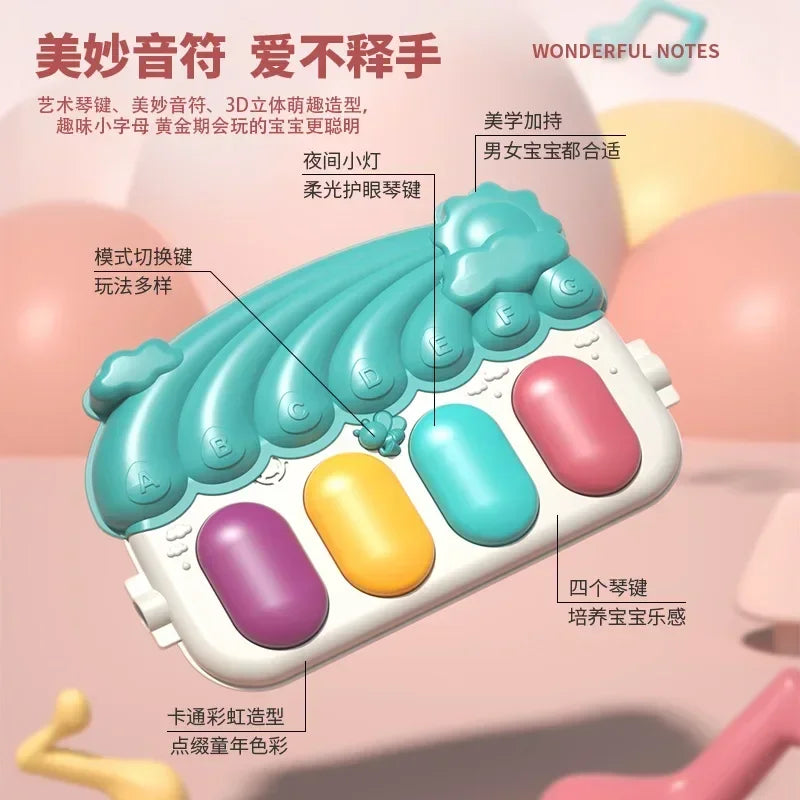 Premium Baby Activity Gym Musical Piano Keyboard For Infants - ToylandEU