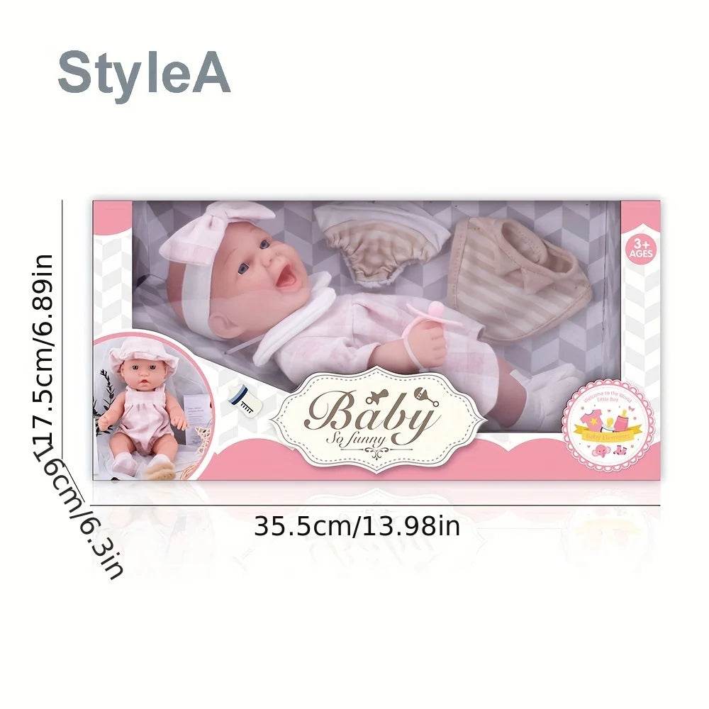 Premium Baby Doll Playset Box With Accessories For Kids - ToylandEU
