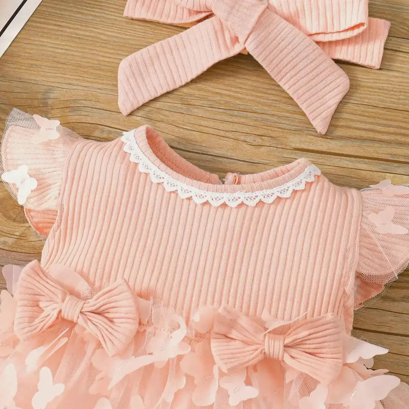 Premium Baby Dress Lace Butterfly Mesh - CN Guangdong -  ToylandEU™