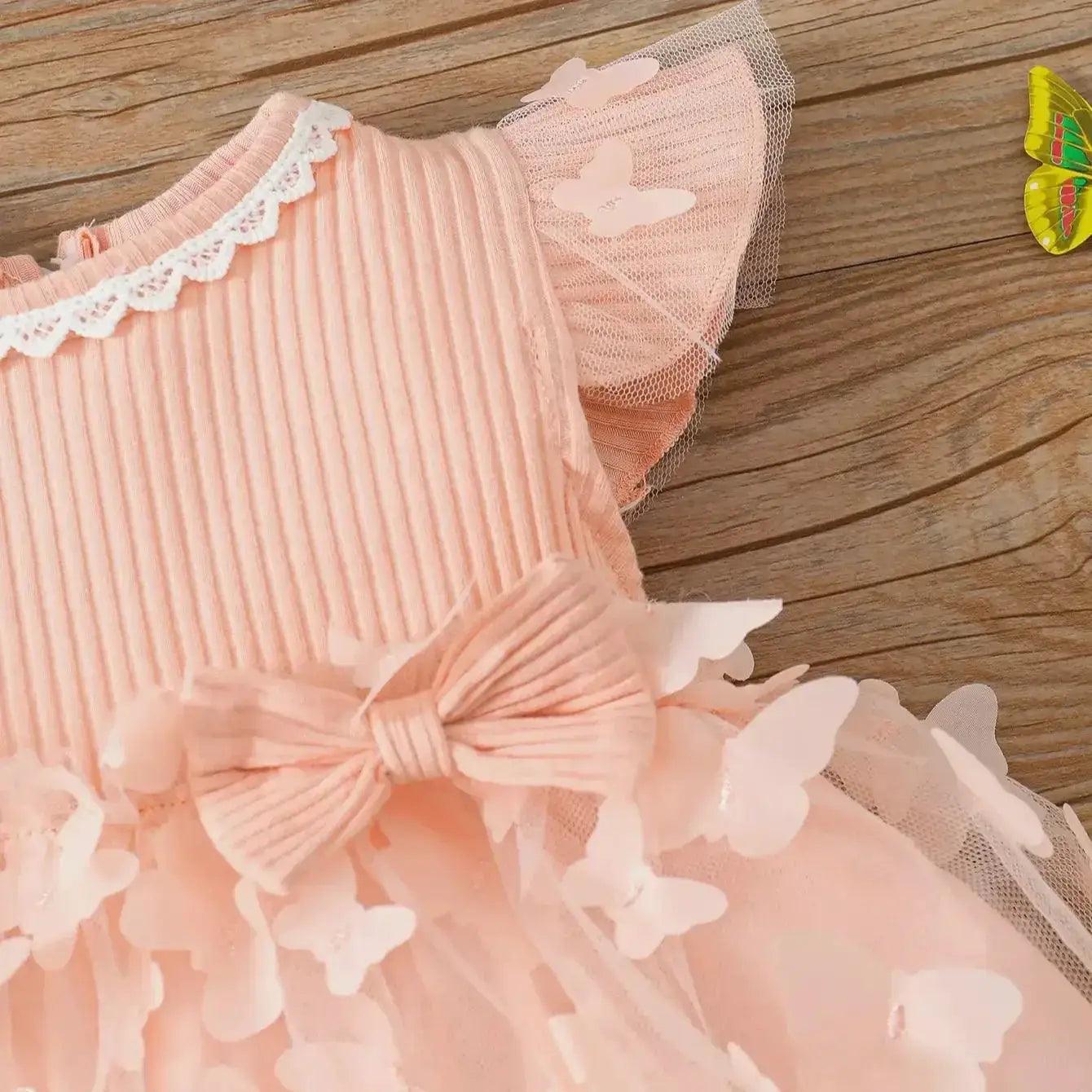  Premium Baby Dress Lace Butterfly Mesh - CN Guangdong -  ToylandEU™