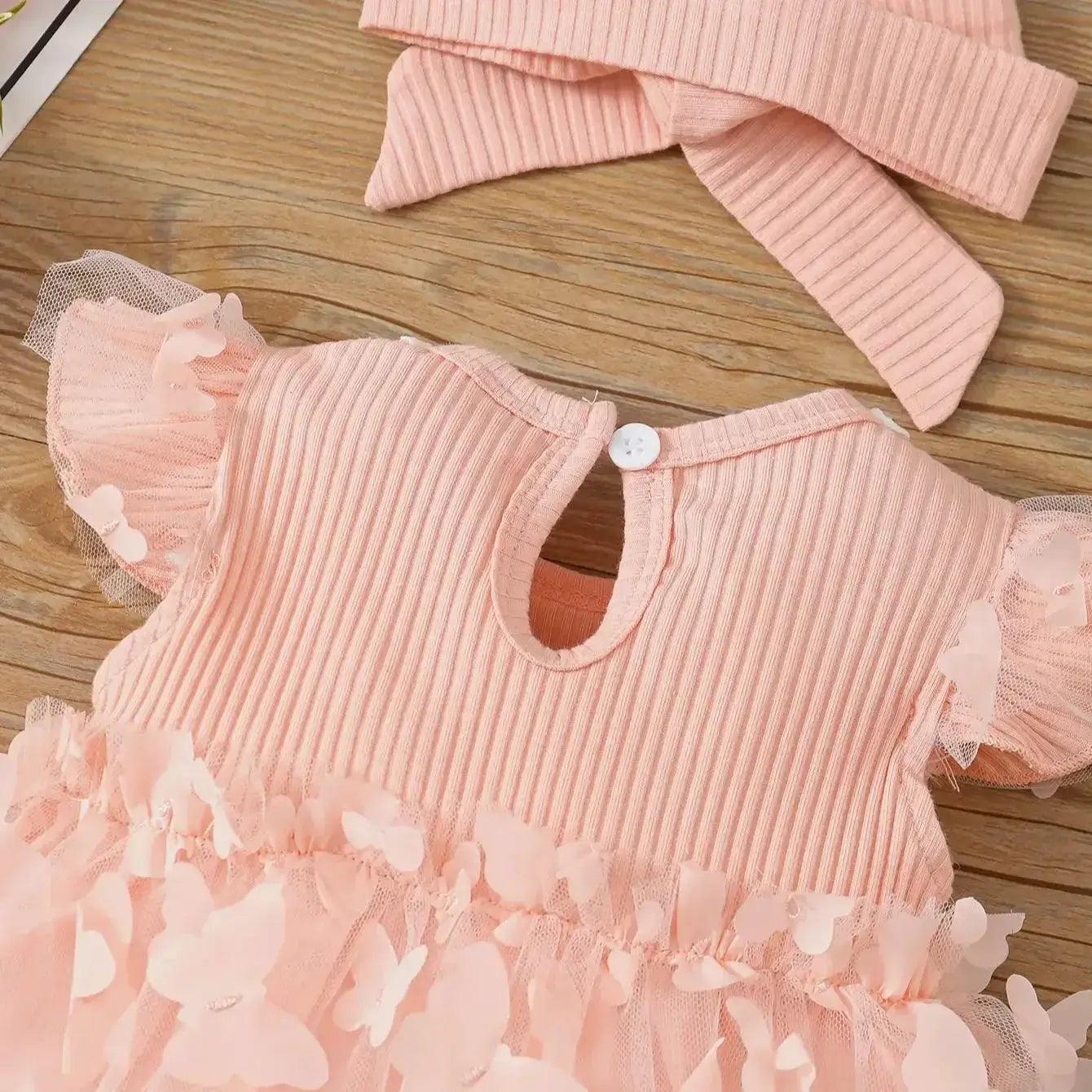  Premium Baby Dress Lace Butterfly Mesh - CN Guangdong -  ToylandEU™