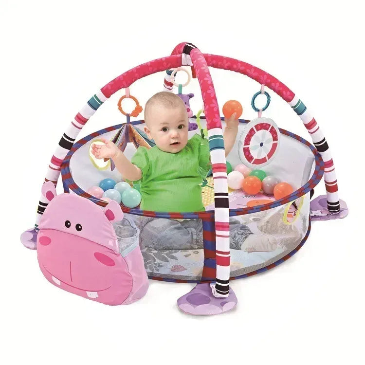 Premium Baby Play Mat With 3 In 1 Turtle Educational Design For Infants - ToylandEU