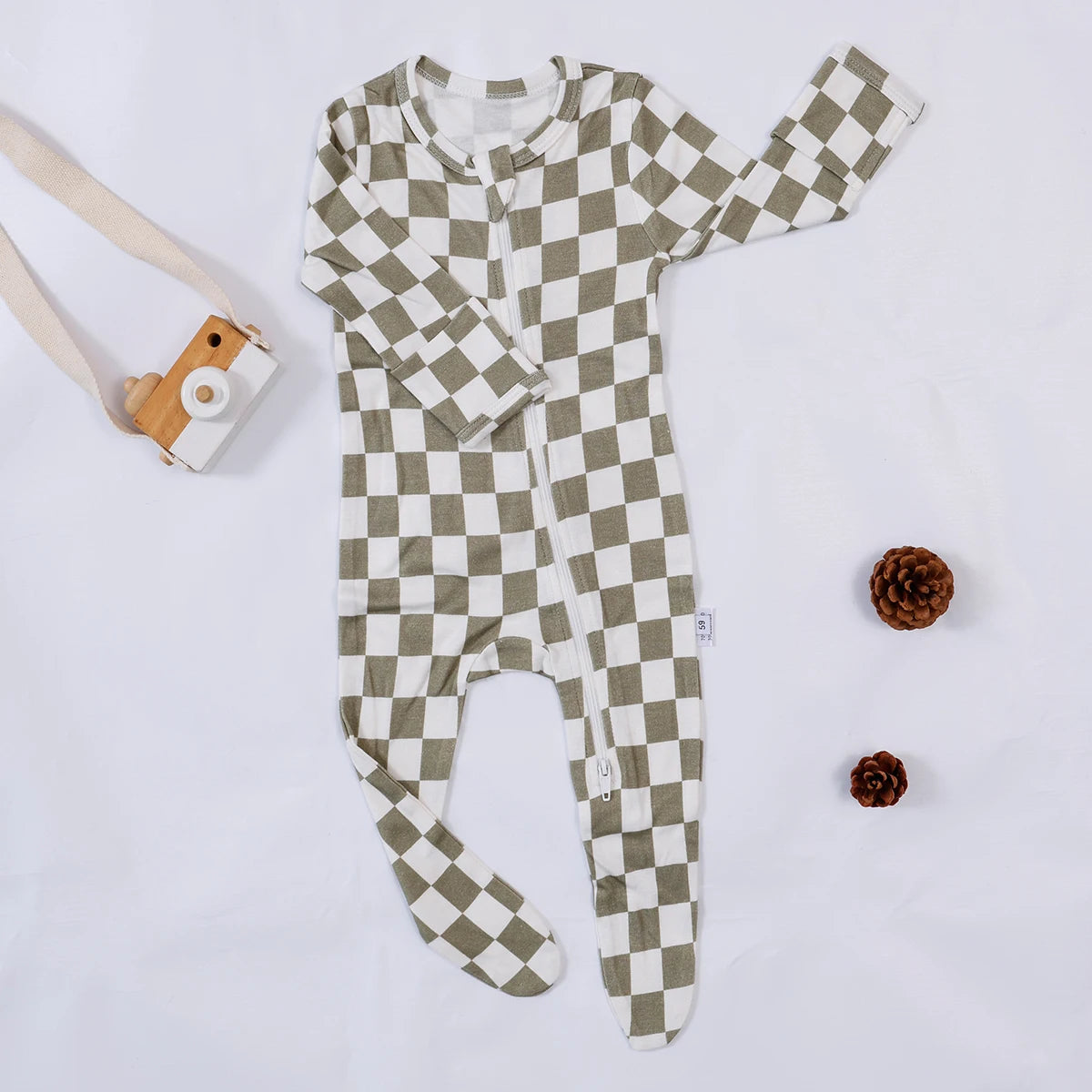 Premium Baby Romper Bamboo Cotton Blend Knit Long Design Unisex Infants 0 To 12 Months - ToylandEU
