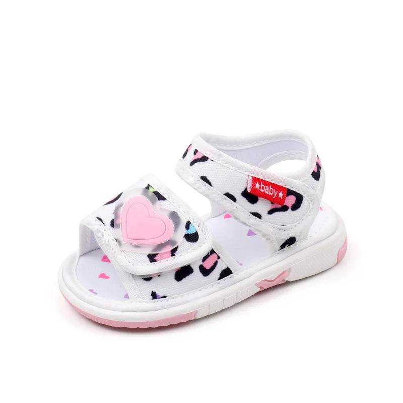 Premium Baby Shoes Squeaky Summer Sandal With Anti Slip Outsole For Toddler Girls - ToylandEU