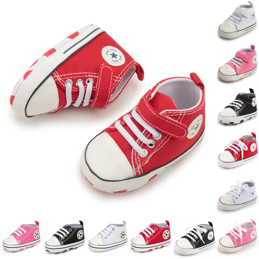 Premium Baby Sneakers Anti Slip Sole Unisex 0 To 1 Year - ToylandEU