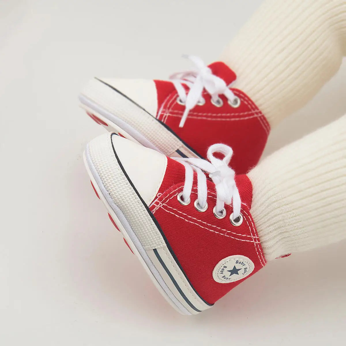 Premium Baby Sneakers Anti Slip Sole Unisex 0 To 1 Year - ToylandEU