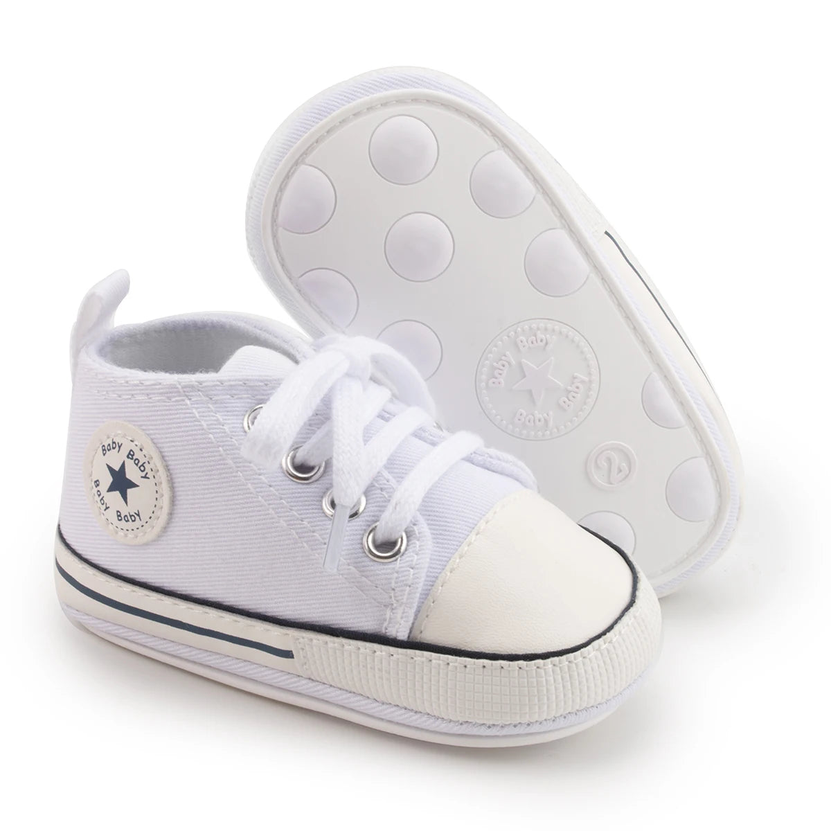 Premium Baby Sneakers Anti Slip Sole Unisex 0 To 1 Year - ToylandEU