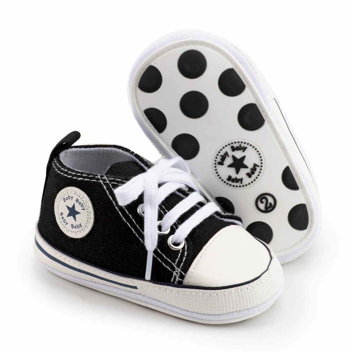 Premium Baby Sneakers Anti Slip Sole Unisex 0 To 1 Year - ToylandEU