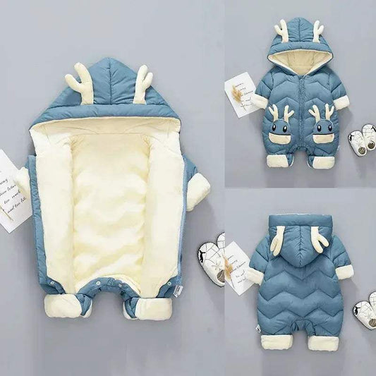  Premium Baby Snowsuit Velvet Lined 1To3Y Toyland EU -  ToylandEU™