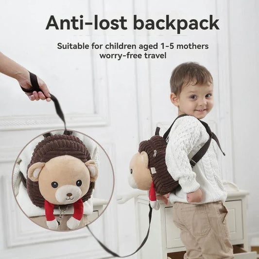Premium Backpack Anti Lost Cartoon Plush Design For Kids - ToylandEU