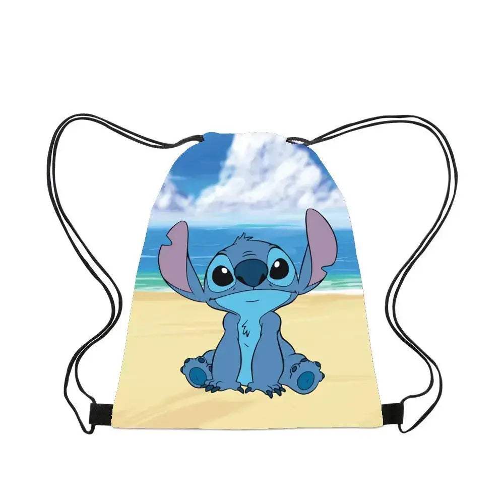 Premium Backpack Disney Lilo And Stitch Cartoon Drawstring For Kids - ToylandEU