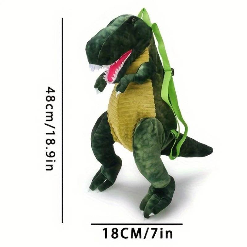 Premium Backpack Plush T Rex Design With Adjustable Straps And Dinosaur Costume Accessories For Boys And Girls - ToylandEU
