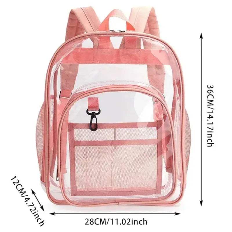 Premium Backpack Waterproof Transparent For School Unisex - ToylandEU