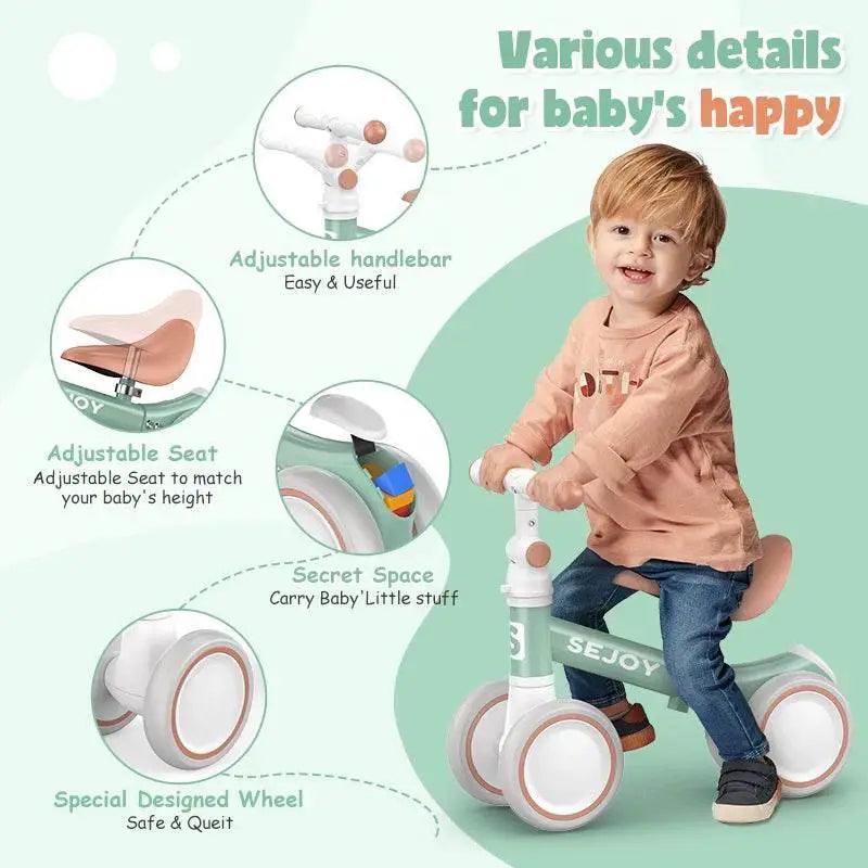  Premium Balance Bike Four Wheels Toyland EU -  ToylandEU™