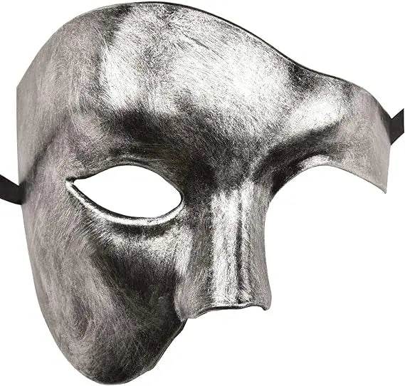 Premium Ball Mask Opera Phantom Half Mask For Men Festival - ToylandEU