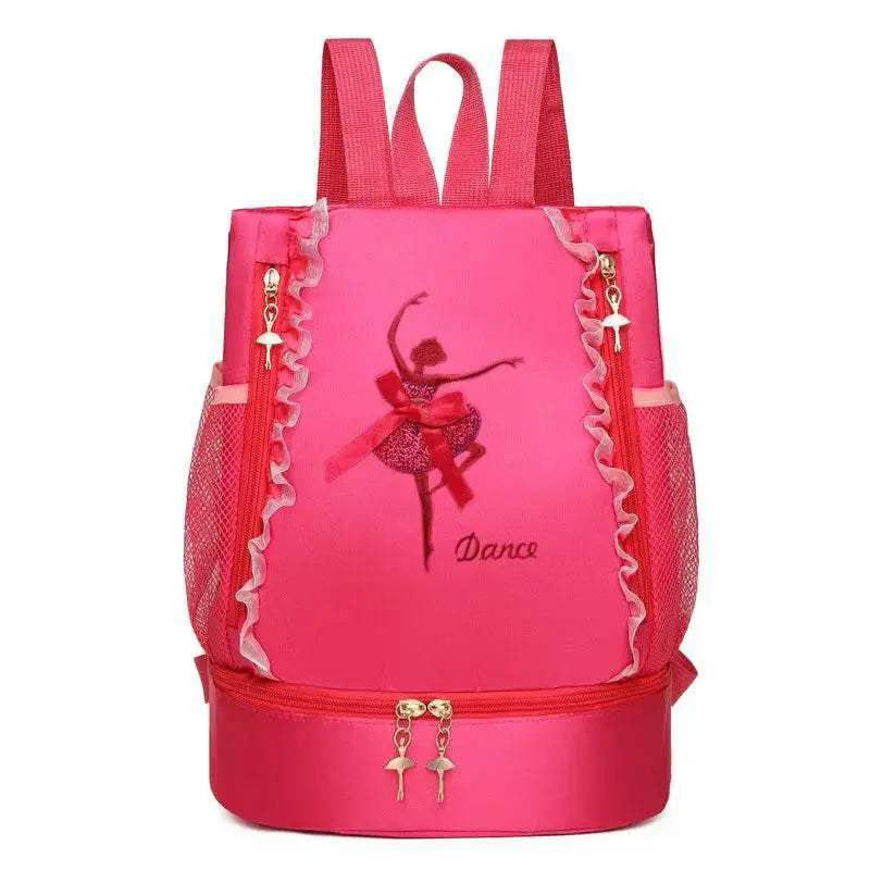 Premium Ballet School Backpack Waterproof Cartoon Princess Design For Girls Ages 4 To 6 Lightweight And Comfortable - ToylandEU