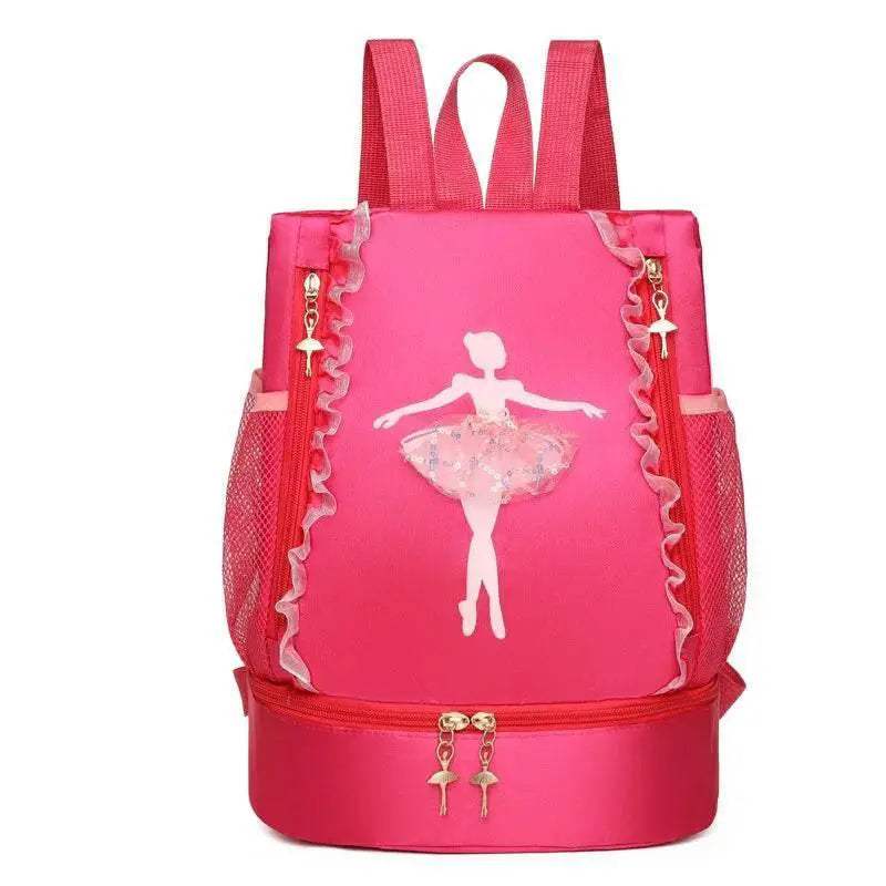 Premium Ballet School Backpack Waterproof Cartoon Princess Design For Girls Ages 4 To 6 Lightweight And Comfortable - ToylandEU