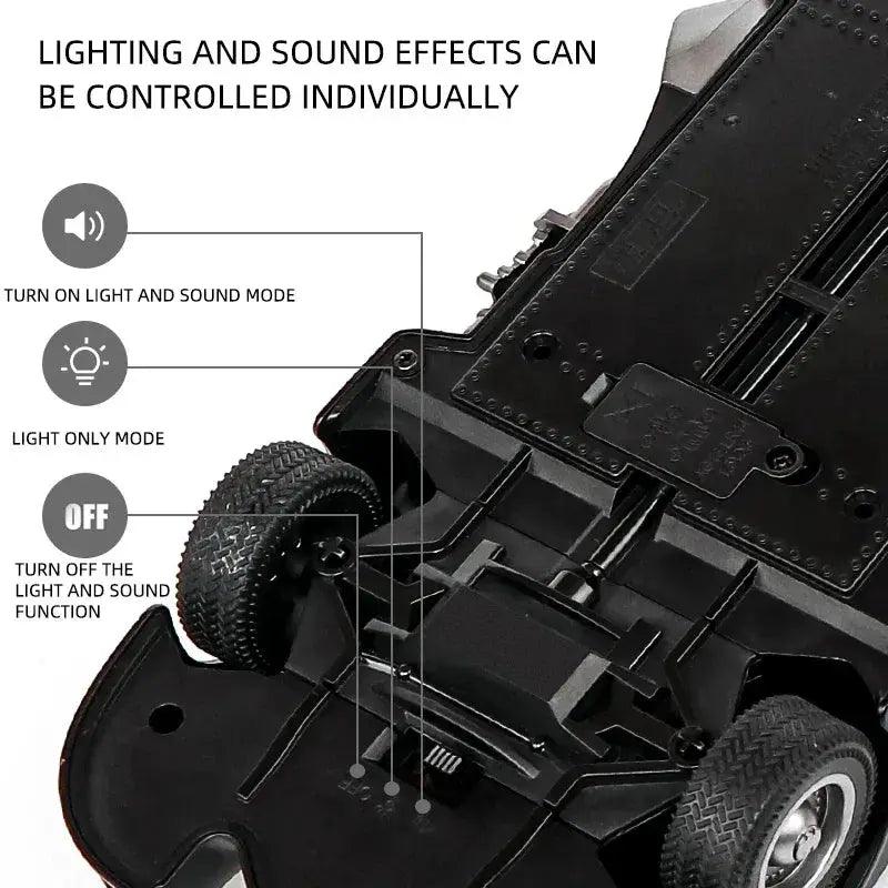  Premium Batmobile Diecast 1 18 Sound Light Toyland EU -  ToylandEU™