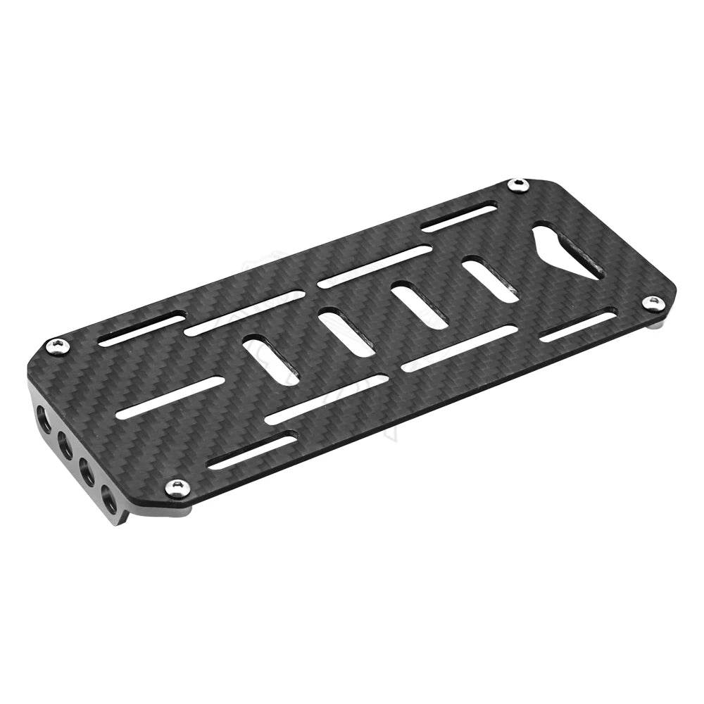 Premium Battery Mounting Plate Carbon Fiber 1 To 10 RC Cars - ToylandEU