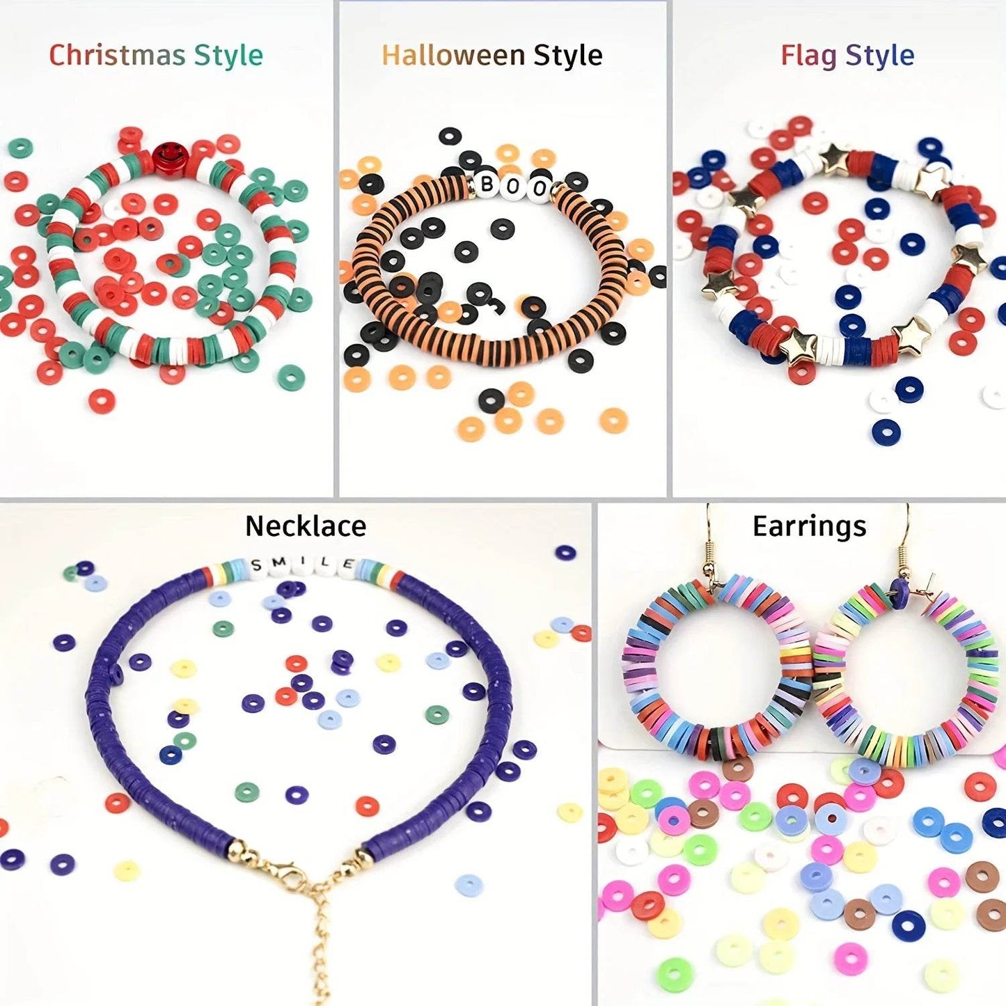 Premium Beaded Bracelet Kit Colorful Beads For Girls - ToylandEU