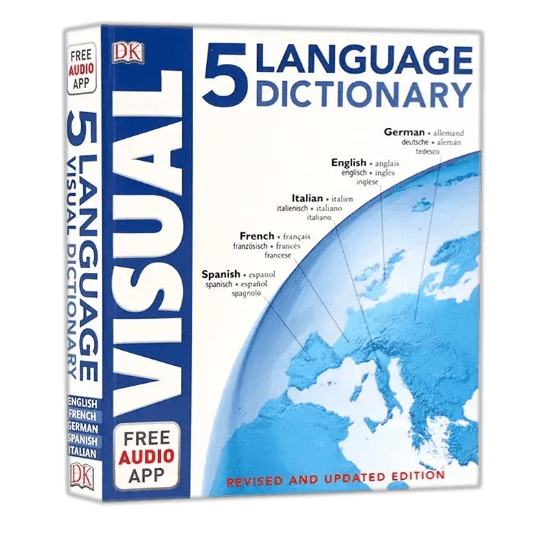 Premium Bilingual Dictionary Visual Polish English Learners - ToylandEU