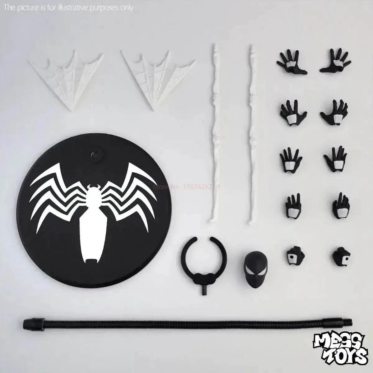  Premium Black Spider Man Action Figure PVC Toyland EU -  ToylandEU™