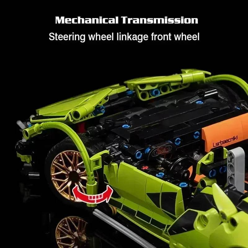 Premium Blocks Kit With Electric Motor For RC Enthusiasts - ToylandEU