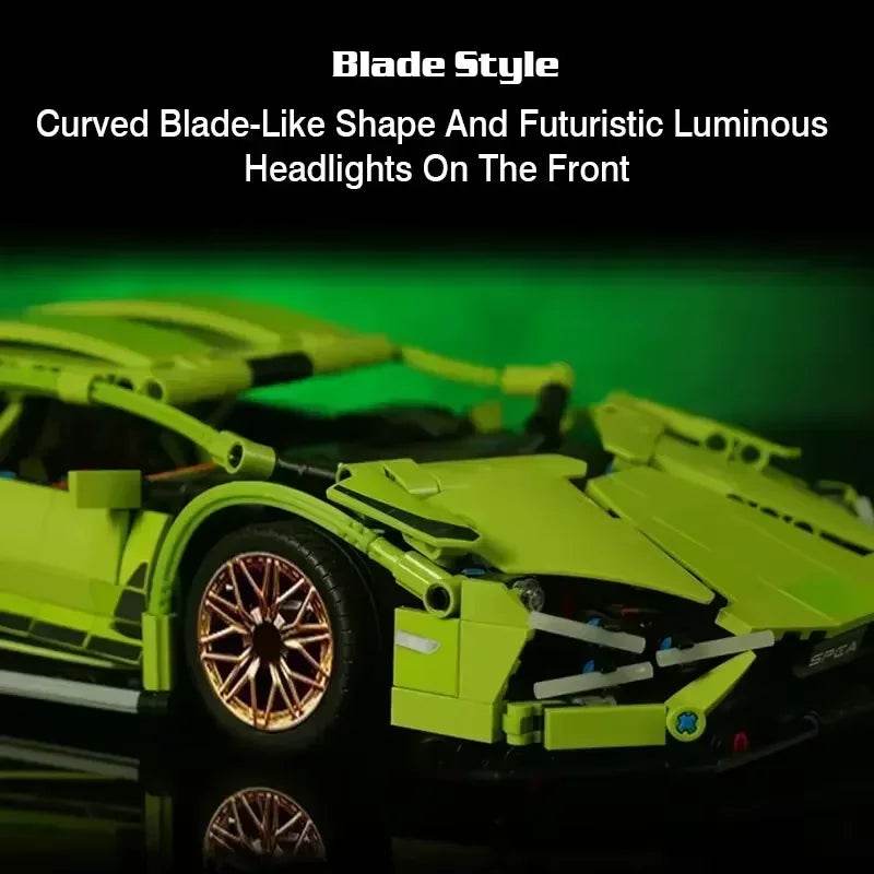 Premium Blocks Kit With Electric Motor For RC Enthusiasts - ToylandEU