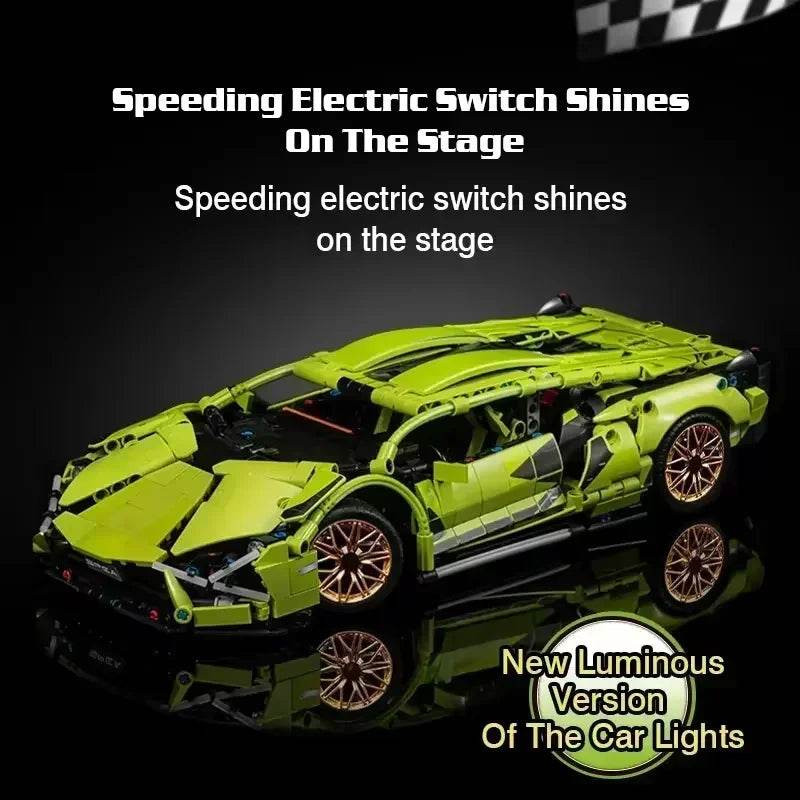 Premium Blocks Kit With Electric Motor For RC Enthusiasts - ToylandEU