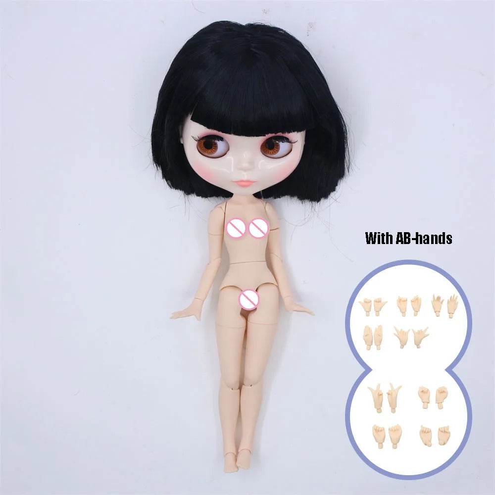 Premium Blyth Doll One Sixth Tan Skin Glossy Face Collectors - ToylandEU