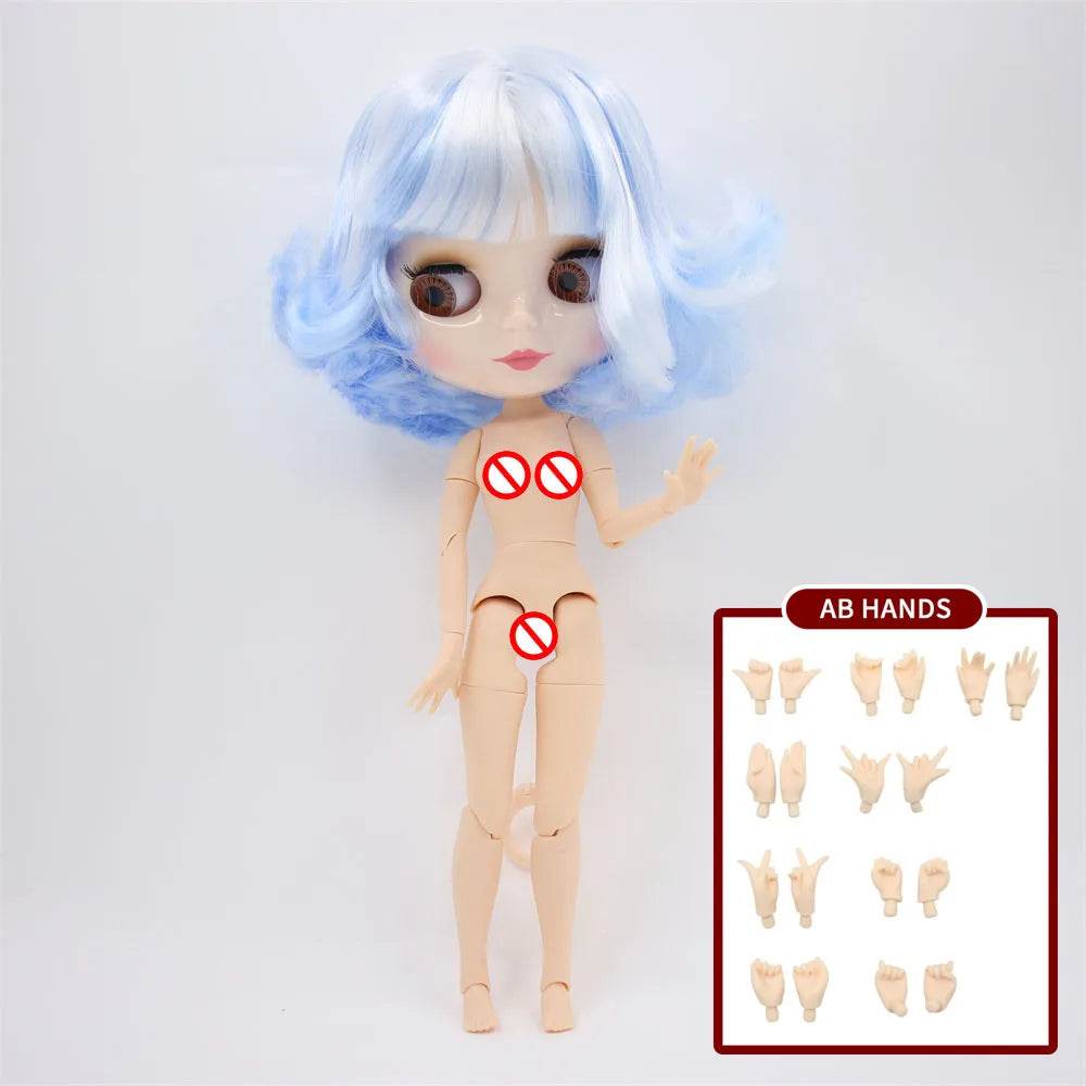 Premium Blyth Doll One Sixth Tan Skin Glossy Face Collectors - ToylandEU