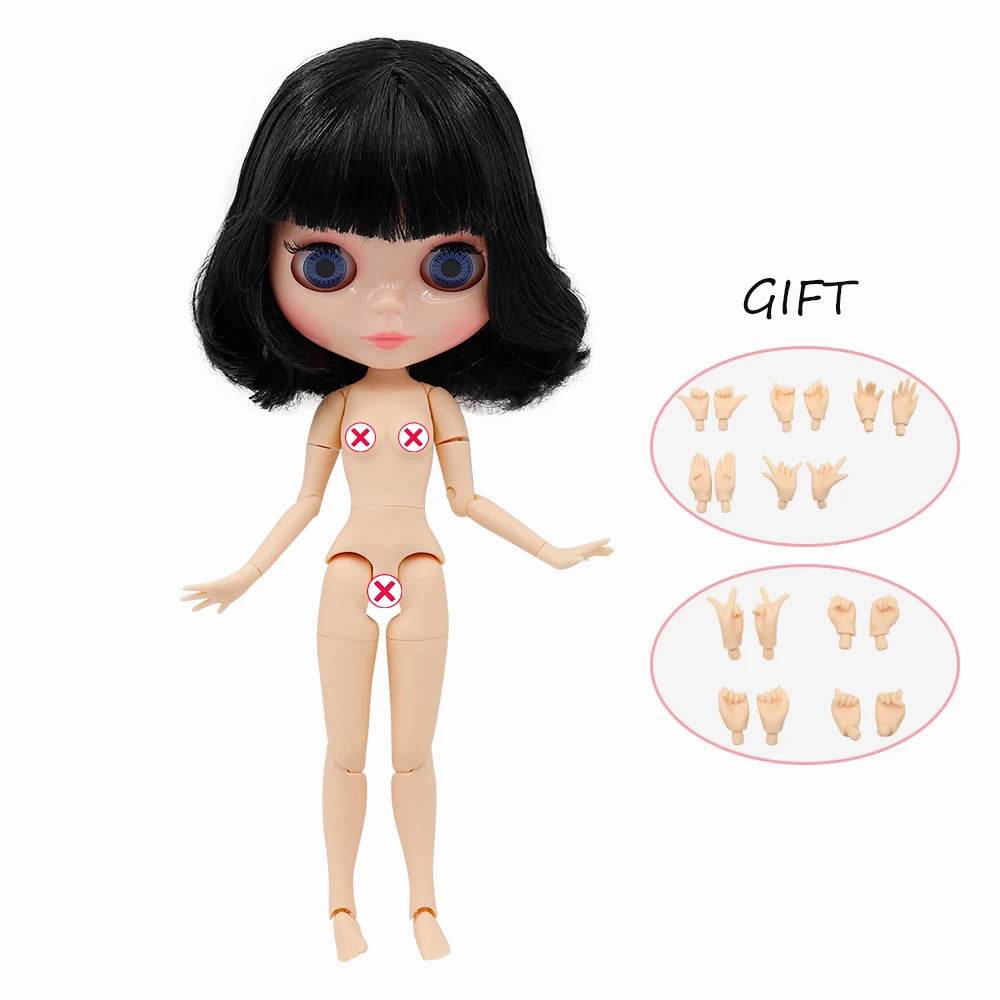 Premium Blyth Doll One Sixth Tan Skin Glossy Face Collectors - ToylandEU